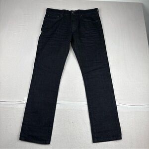 New! Joseph Abboud Mens JA Nightfall Jeans 32*30 Slim Fit Black Casual Denim